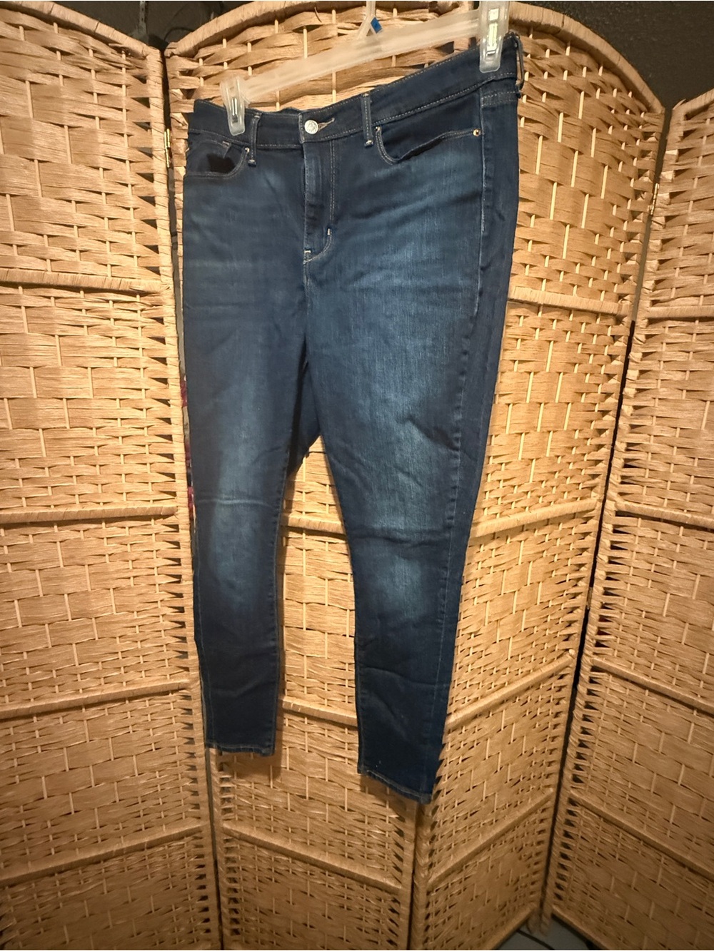 Signature by Levi Strauss Dark Blue Women's Skinny Jeans